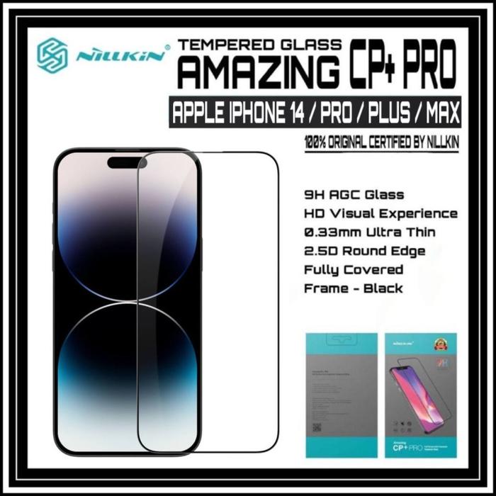 Jual Iphone 14 Pro Plus Max Tempered Glass Nillkin CP+ Pro