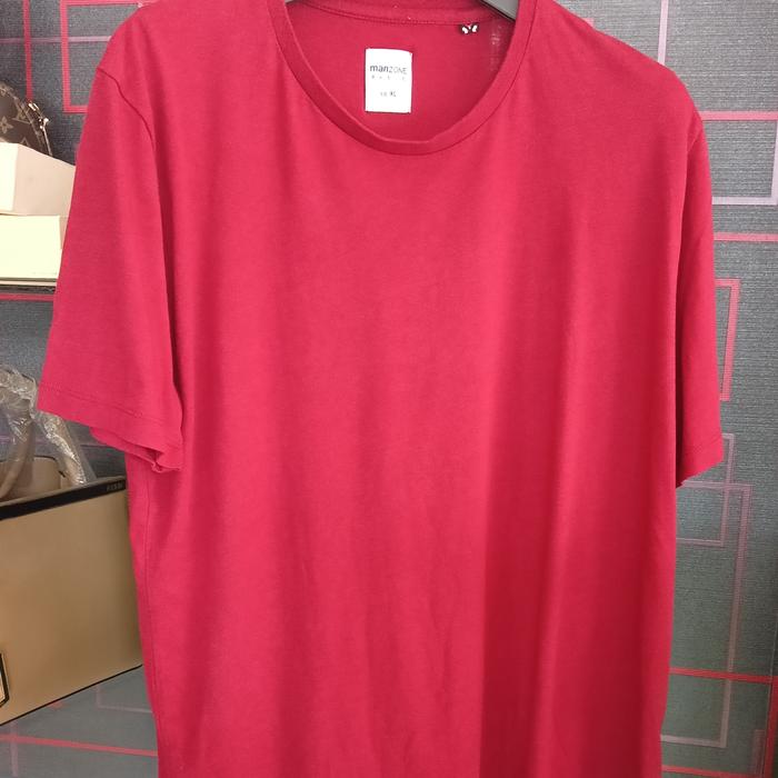 Gambar kaos import pria quality - Merah, XL dari CKR Boutique undefined Tokopedia