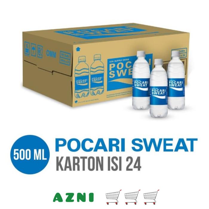 Gambar POCARI SWEAT Ion Drink 1 Dus / Karton Sedang 500 Ml x 24 Pcs dari Azni Supermarket Pekanbaru Riau undefined Tokopedia