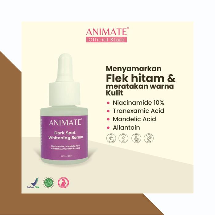 Gambar Animate Dark Spot + Whitening Serum 20 ml Original BPOM dari TLFMiracle undefined Tokopedia