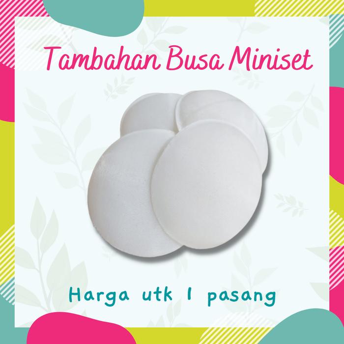 Gambar Miniset Anak SD SMP Import Busa Tipis Bisa Dilepas Step 1 dan 2 - TAMBAHAN BUSA, BUSA dari Joyful Joey undefined Tokopedia