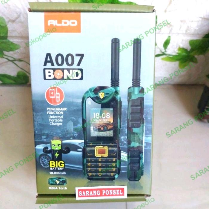 Gambar ALDO A007 HP OUTDOOR 4 SIM BIG SPEAKER - loreng hijau dari sarang ponsel undefined Tokopedia