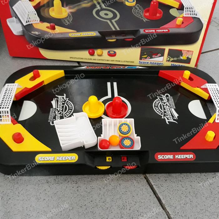 Gambar Mix board game toys - Soccer, Pinnball, Basket ball, Jumping monkey dari TinkerBuild undefined Tokopedia