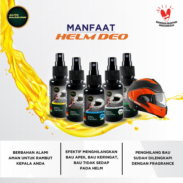 Gambar Auto Dazzling Helm Deo Parfum Helm Penghilang Bau dan Anti Bacterial - RANDOM dari auto dazzling undefined Tokopedia