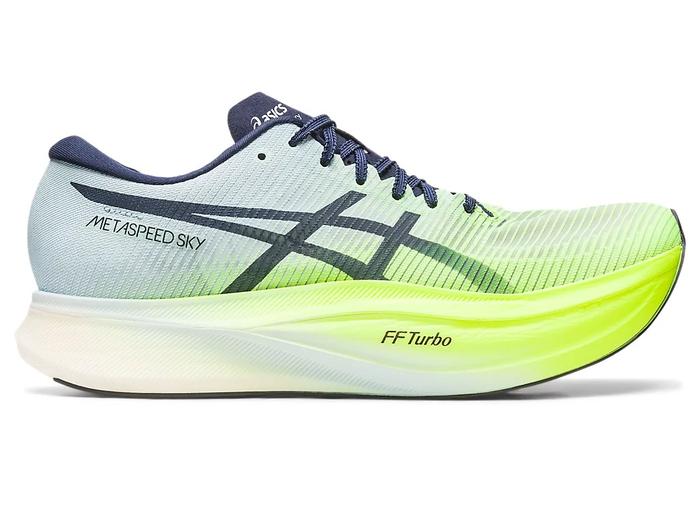 Gambar ASICS Metaspeed Sky + Unisex Running Shoes - Hazard Green - 9.5 dari stelviopass undefined Tokopedia