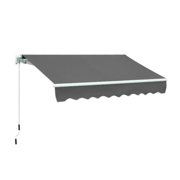 Gambar Soleil 195x150 Cm Atap Kanopi Tarik /AWNING RETRACTABLE 195X150CM - Abu-abu dari Homedecor Bandung undefined Tokopedia