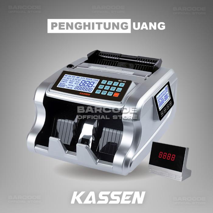 Gambar Mesin Penghitung Uang Tissor T1277D Hitung Deteksi Uang Asli / Palsu - MC40 dari Barcode Store Solutions undefined Tokopedia