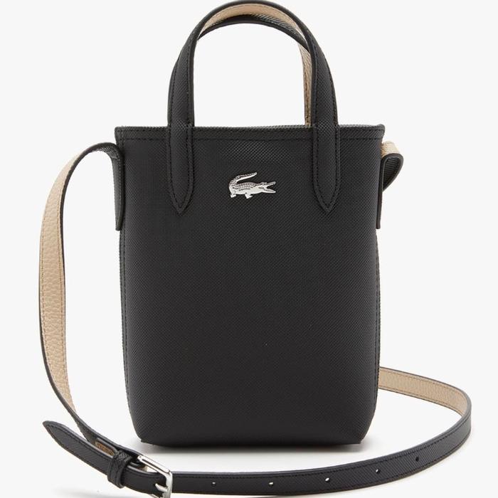 Gambar Tas Wanita LACOSTE Anna Signature Petit Pique ORIGINAL - BLACK dari Klik & Shop.ID undefined Tokopedia