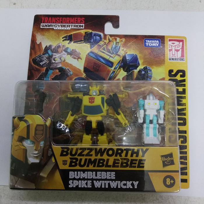 Gambar BUZZWORTHY BUMBELEBEE BUMBELEBEE SPIKE WITWICKY HASBRO dari ToyHoax undefined Tokopedia