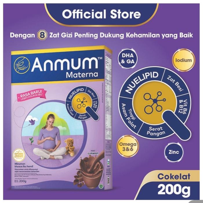 Gambar Anmum materna 200 gram coklat dari onlinemedan-1 undefined Tokopedia