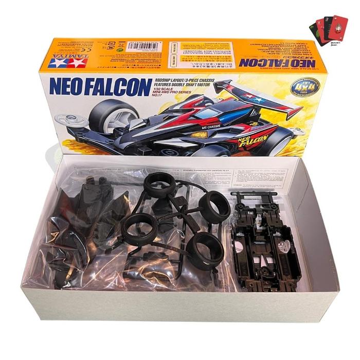 Gambar Mainan Rakit Mobil Tamiya Mini 4WD Asli Original - Neo Falcon dari Solitaire's Project undefined Tokopedia