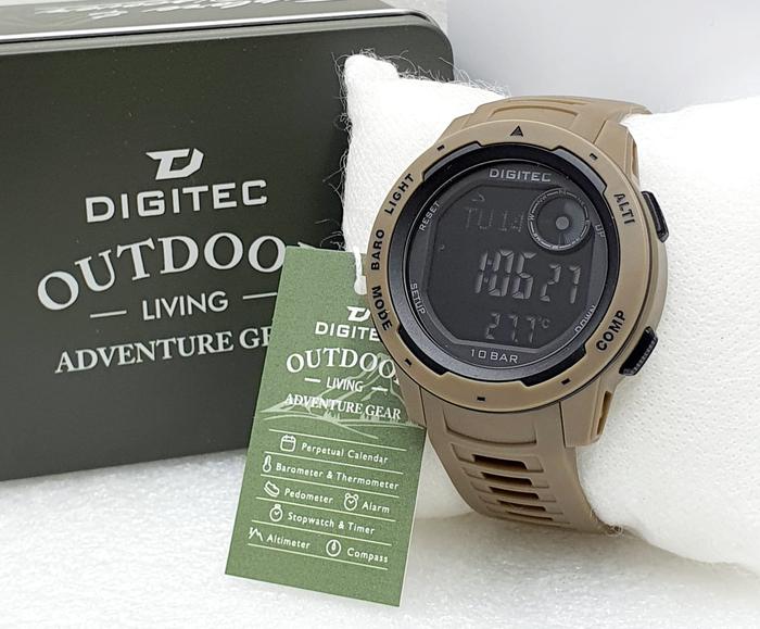 Gambar Jam Tangan Outdoor Gear Digitec 8100 Altimeter Baro Thermo Original - Brown dari Default1112 undefined Tokopedia