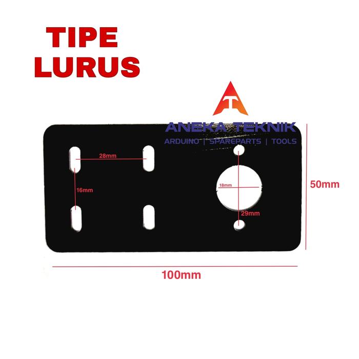 Gambar Bracket Motor DC 775/795/725/750/755 Dudukan Holder Dinamo Mounting - TIPE - LURUS dari Toko Aneka Teknik_NEW undefined Tokopedia
