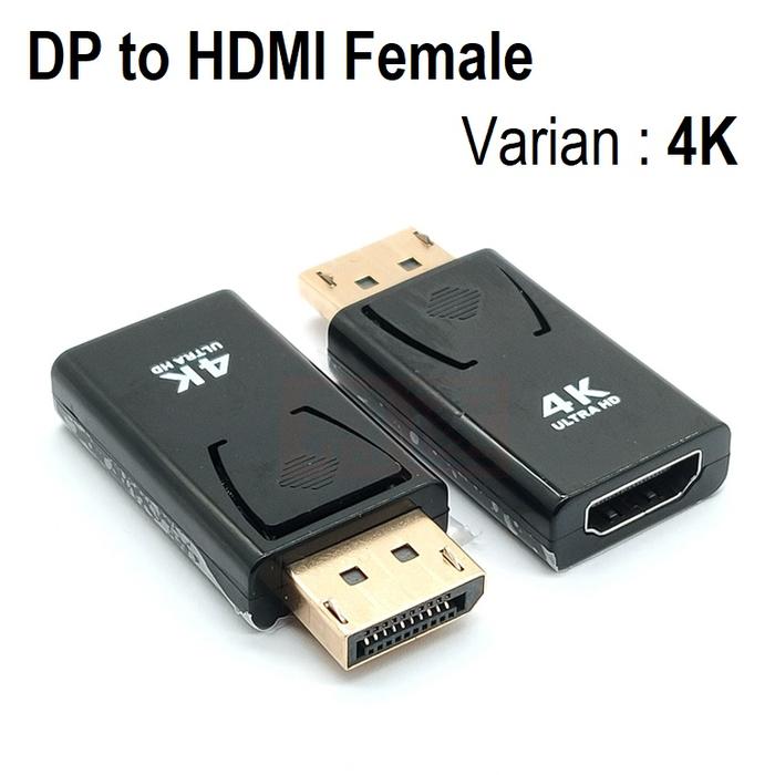 Gambar DISPLAYPORT-DP TO HDMI Female Adapter Gender Dongle dari Toko Optima Kirana undefined 5 Tokopedia