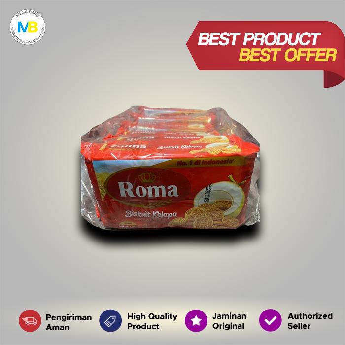 Gambar Roma Biskuit Kelapa 300 g - 1 pcs dari Toko Mega Baru Snack undefined Tokopedia
