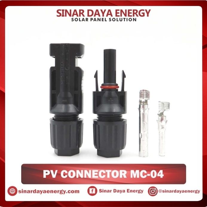 Gambar PV CONNECTOR MC-04 CONNECTOR 1000V 6MM SMC 4-6 dari Sinar Daya Energy undefined Tokopedia