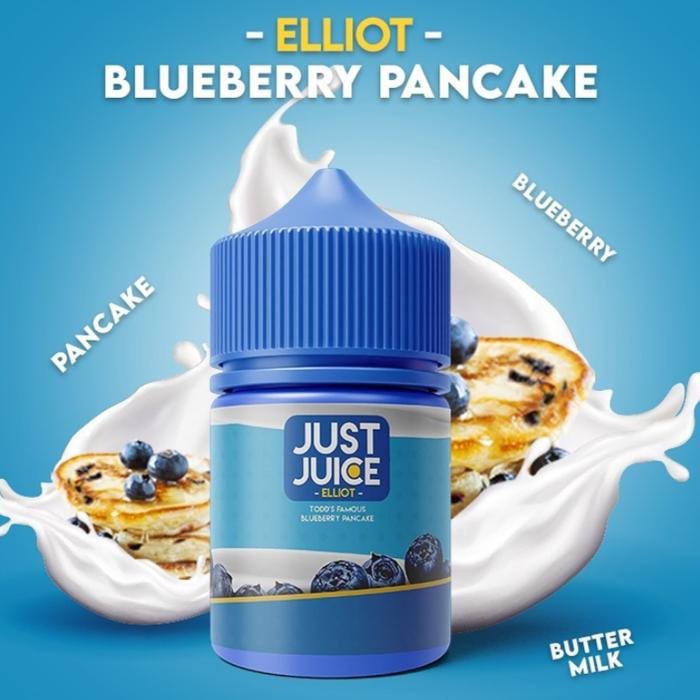 Jual Just Juice Elliot 60ML 100% Authentic - Todd's Blueberry Pancake -  Kab. Tangerang - Jakartavapers | Tokopedia