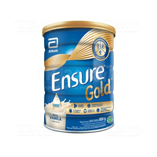 Gambar Ensure Gold Vanila 850g Kaleng (per Pcs) - NO BUBBLE WRAP dari K24Klik undefined Tokopedia