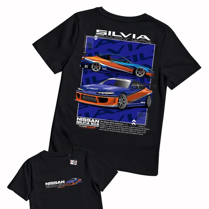 Gambar Kaos Baju Anak NISSAN SILVIA S15 HAN MONALISA TOKYO DRIFT - Karimake - V2 HITAM, S dari KRMK Karimake undefined Tokopedia