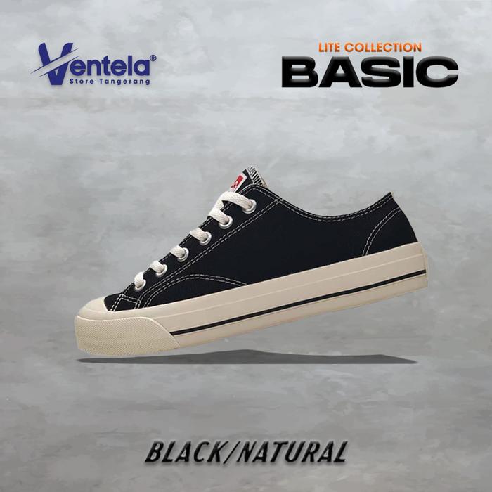 Gambar Ventela Basic Black Natural - Low, 38 dari Ventela Store Tangerang undefined Tokopedia