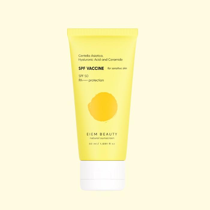 Gambar EIEM BEAUTY Natural Sunscreen SPF 50 PA++++ 50ml - Sunscreen dari Moonboww undefined Tokopedia