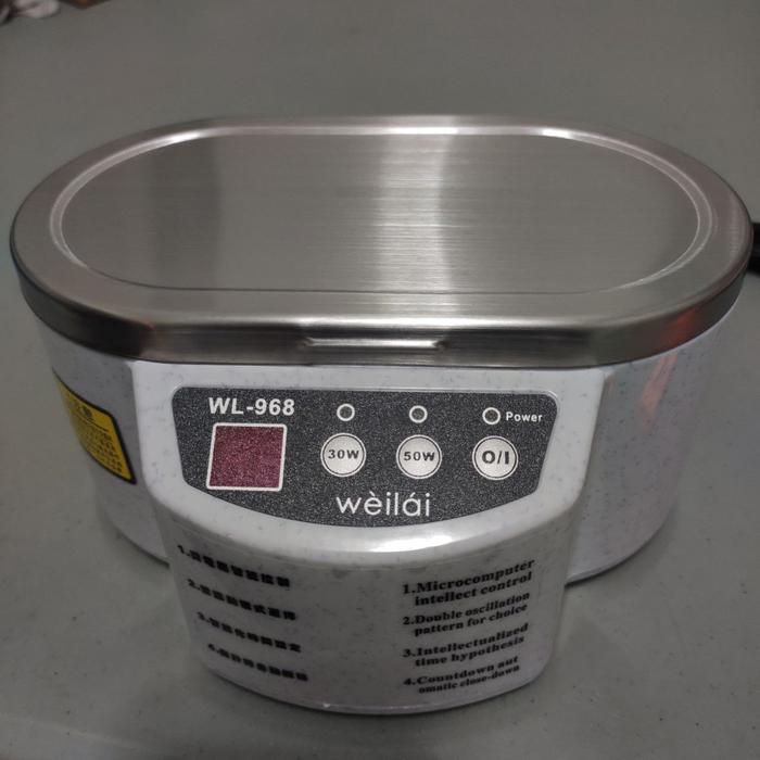 Gambar ULTRASONIC CLEANER WL-968 WEILAI 30W DAN 50W dari IndraCulla Store undefined Tokopedia