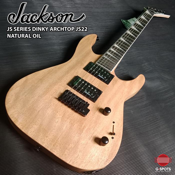 Jual Jackson Dinky Arch Top JS22 DKA E.Guitar, Amaranth FB, Natural Oil ...