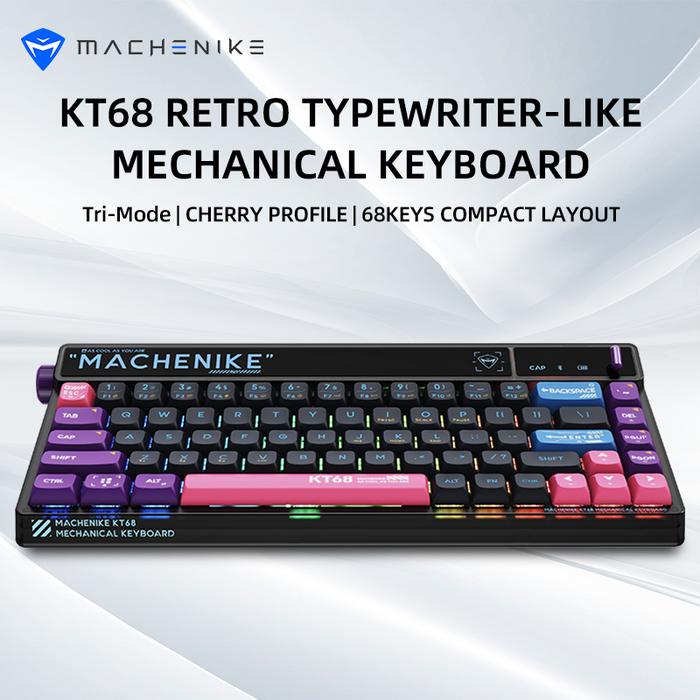 Machenike KT68 Pro メカニカルキーボード KT68 Pro スマートクリーン