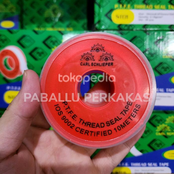 Gambar Seal Tape Selotip Keran Air / Isolasi Lakban Kran Air 15 Meter dari PABALLU PERKAKAS undefined Tokopedia