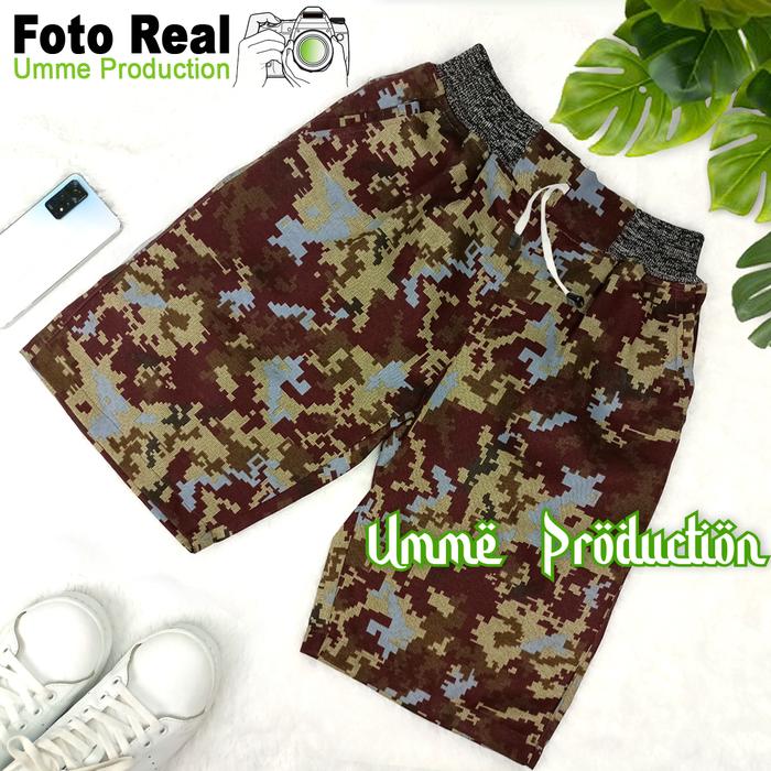 Gambar kolor pants celana boxerpendek cinos army loreng tacticalsantai camo - KODE 1, M dari Toko Umme Production undefined Tokopedia