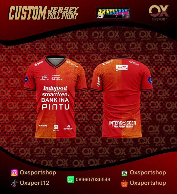 Gambar Jersey Home BALI UNITED Terbaru 2022/2023 Liga 1 BRI - HOME, XS dari DA.Factory undefined Tokopedia