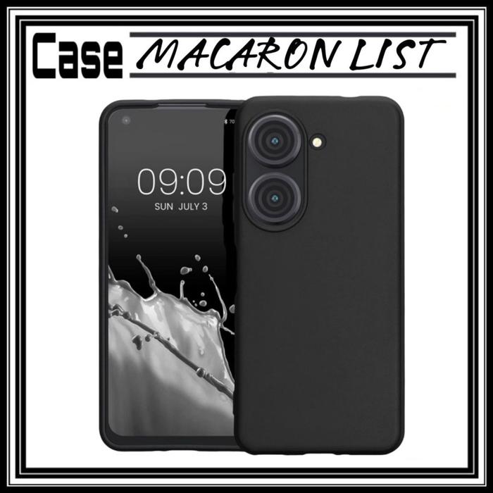 Gambar Asus Zenfone 9 2022 Case Macaron List Original Soft Tpu Casing Cafele - HITAM., ASUS ZENFONE 9 dari Huami Shop 577 undefined Tokopedia