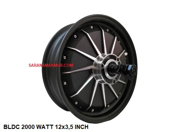 Gambar BLDC MOTOR LISTRIK / BLDC 2000 WATT - 12 inch x 3.5 dari VIAR SR MOTOR undefined Tokopedia