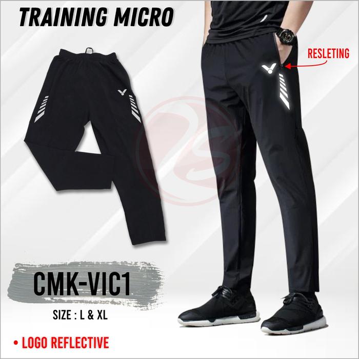 Gambar Celana parasut panjang kantong resleting training badminton victor - CMK VIC-1, L dari Jembersportonline_NEW undefined Tokopedia