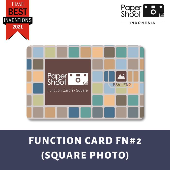 Gambar Function Card (Square Photo) - Paper Shoot Camera dari Paper Shoot Indonesia undefined Tokopedia