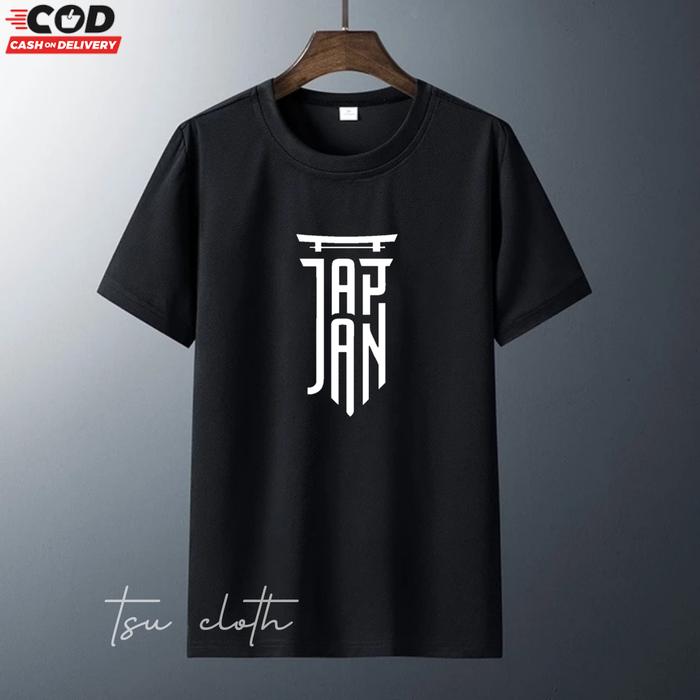 Gambar KAOS DISTRO MOTIF JAPAN / KAOS PRIA / KAOS WANITA / KAOS PRIA DISTRO - Hitam, S dari TSU CLOTH undefined Tokopedia