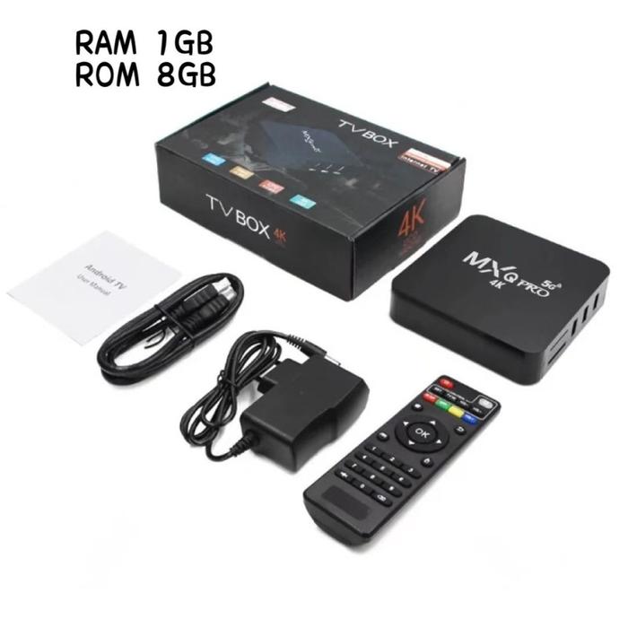 Gambar Android TV BOX MXQ PRO 5G 4K Ultra HD / SET TOP BOX MXQ PRO 5G - 1GB NO KEYBOARD, NO BLUETOOTH dari HelloDigital1 undefined Tokopedia