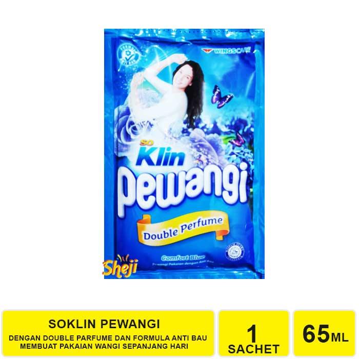 Gambar SOKLIN PEWANGI SACHET 65 ML - COMFORT BLUE dari Sheji undefined 2 Tokopedia
