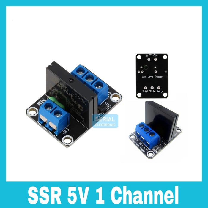 Gambar 1 Channel SSR Low Level Solid State Relay Module 5V DC dari Serial Electronic undefined Tokopedia