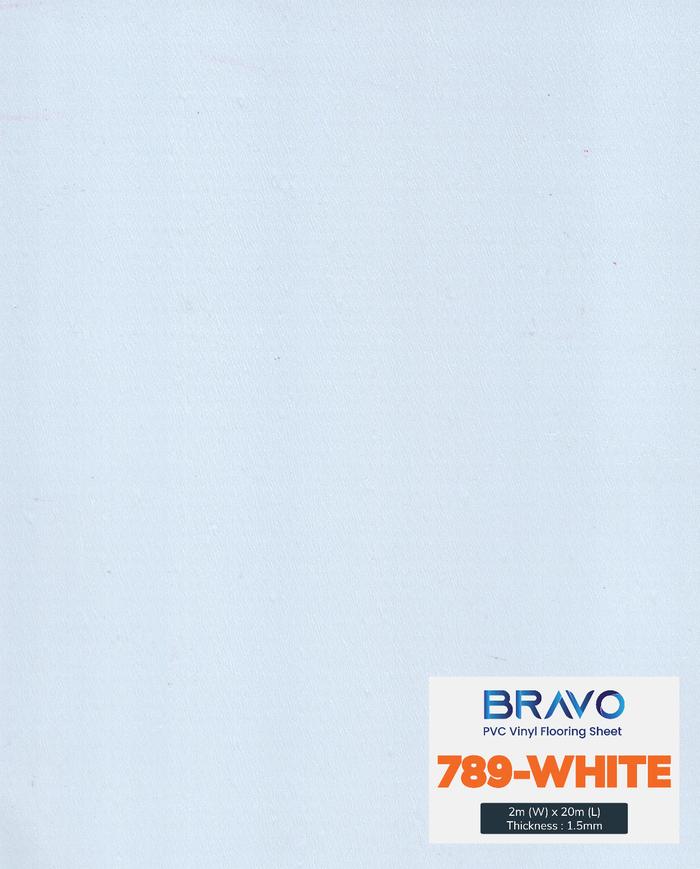 Gambar Best Seller Vinyl Roll Motif Polos tebal 1.5mm / Vinyl Lantai Murah - 789 - White dari Unique Carpet & Decoration undefined Tokopedia