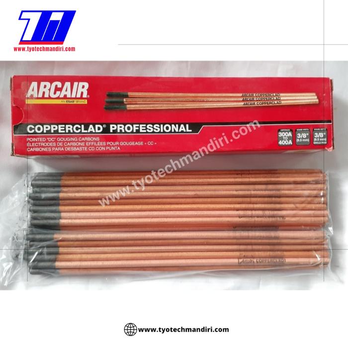 Jual Arcair Carbon Gouging Uk. 6.4 Mm - Kawat Las Potong - Perbatang ...