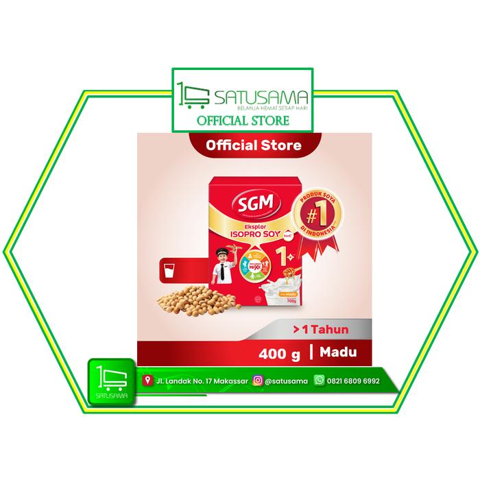 Gambar SGM EKSPLOR SOYA 1-5 TAHUN - MADU 400 G dari satusamaonline undefined 2 Tokopedia
