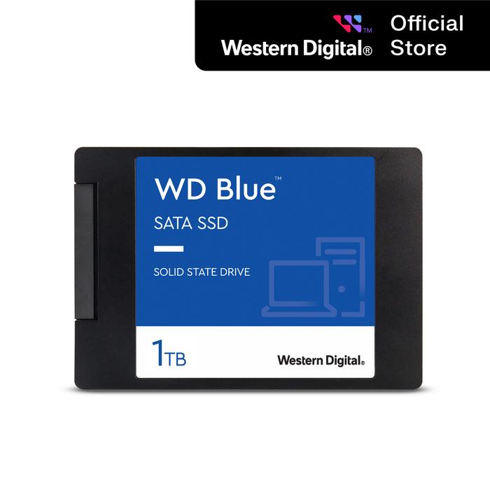 Gambar WD SSD Blue SA510 3D NAND 1TB - SSD SATA 2.5 inch dari WD Official Store undefined Tokopedia