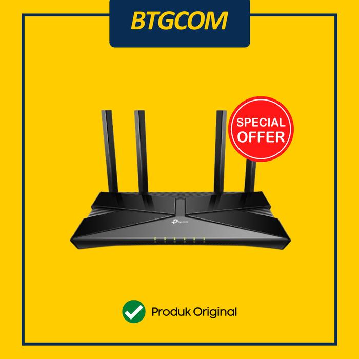 Gambar TP-LINK ARCHER AX23 AX1800 DUAL-BAND WI-FI 6 ROUTER WIFI dari btgcom undefined Tokopedia