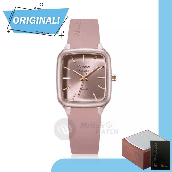 Gambar Jam Tangan Wanita Analog Alexandre Christie 2A08LH AC2A08 AC 2A08 LH Original Garansi Resmi - Light Pink dari Medan Watch undefined Tokopedia