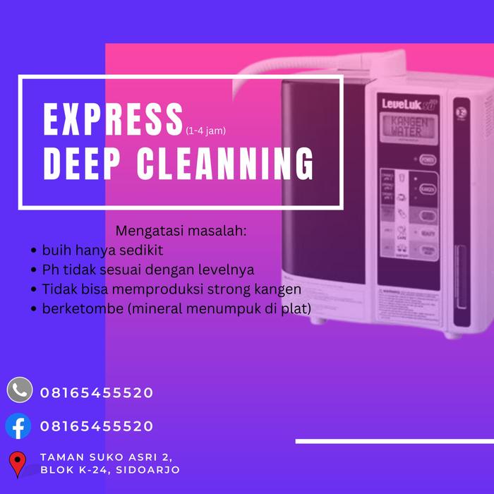 Gambar DEEP cleaning, mesin kangen water, dari K-Gen omah undefined Tokopedia