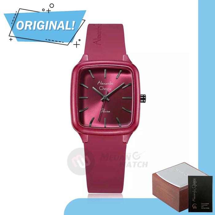 Gambar Jam Tangan Wanita Analog Alexandre Christie 2A08LH AC2A08 AC 2A08 LH Original Garansi Resmi - Red dari Medan Watch undefined Tokopedia
