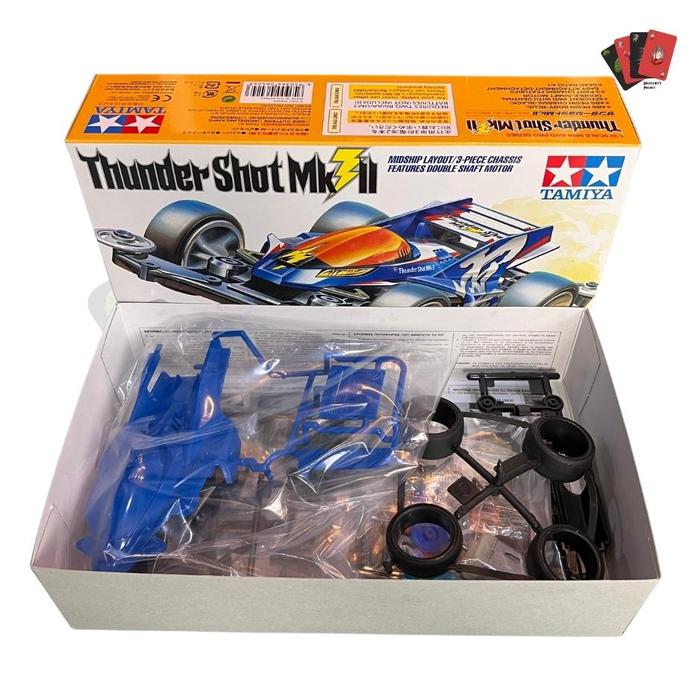 Gambar Mainan Rakit Mobil Tamiya Mini 4WD Original Asli - Thunder S MKII dari Solitaire's Project undefined Tokopedia