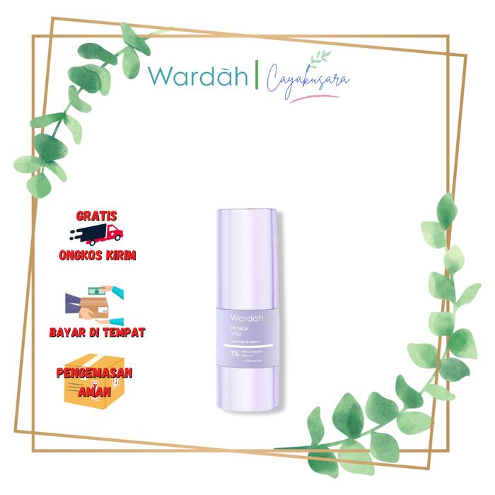 Gambar Wardah Renew You Intensive Serum with Bakuchiol Retinol & Niacinamide - 15ml dari Cayakusara Store undefined Tokopedia