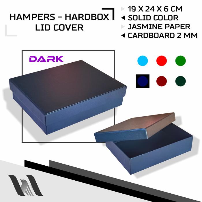 Gambar HAMPERS GIFT BOX - HARDBOX COLOR - KOTAK KADO WARNA - PUTIH HITAM ABU - Navy Blue dari Genial ID undefined Tokopedia